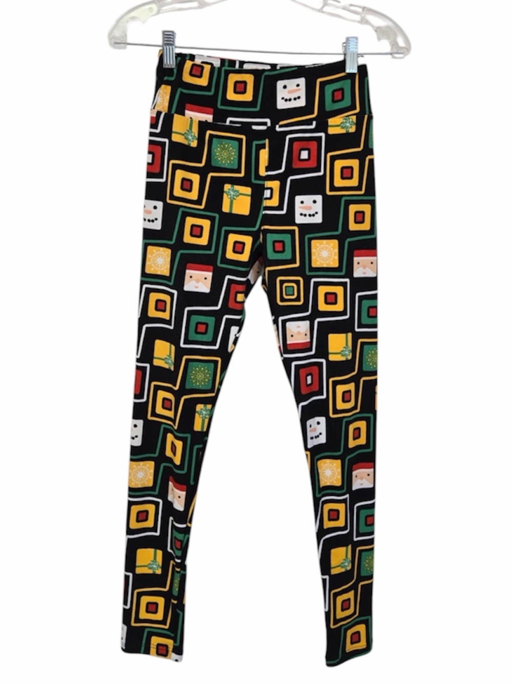 LULAROE Snowman Leggings One Size 9158